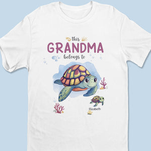 A Grandmother’s Love Is Forever - Family Personalized Custom Unisex T-shirt, Premium T-shirt, Hoodie - Gift For Mom, Grandma