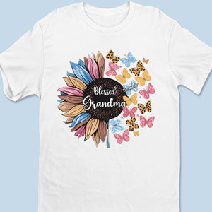 Being A Grandma Is My Greatest Joy - Family Personalized Custom Unisex T-shirt, Premium T-shirt, Hoodie - Gift For Mom, Grandma