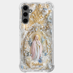 In Love And Faith - Family Personalized Custom 3D Inflated Effect Printed Clear Phone Case - Gift For Yourself, Best Friends, Siblings, Family Members