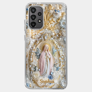 In Love And Faith - Family Personalized Custom 3D Inflated Effect Printed Clear Phone Case - Gift For Yourself, Best Friends, Siblings, Family Members