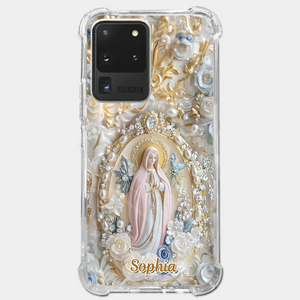 In Love And Faith - Family Personalized Custom 3D Inflated Effect Printed Clear Phone Case - Gift For Yourself, Best Friends, Siblings, Family Members