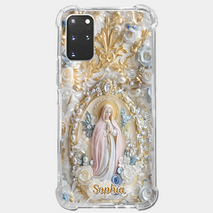 In Love And Faith - Family Personalized Custom 3D Inflated Effect Printed Clear Phone Case - Gift For Yourself, Best Friends, Siblings, Family Members