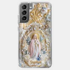 In Love And Faith - Family Personalized Custom 3D Inflated Effect Printed Clear Phone Case - Gift For Yourself, Best Friends, Siblings, Family Members