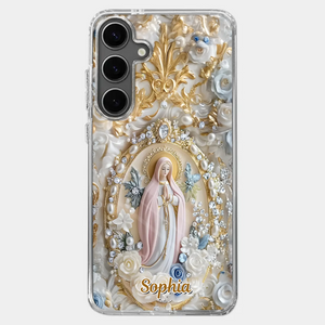 In Love And Faith - Family Personalized Custom 3D Inflated Effect Printed Clear Phone Case - Gift For Yourself, Best Friends, Siblings, Family Members