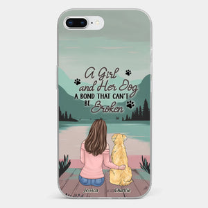 Tails Of Love - Dog Personalized Custom Clear Phone Case - Gift For Pet Owners, Pet Lovers