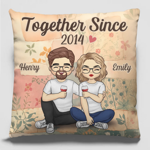 Every Moment Brought Me Closer To You - Couple Personalized Custom Pillow - Gift For Husband Wife, Anniversary