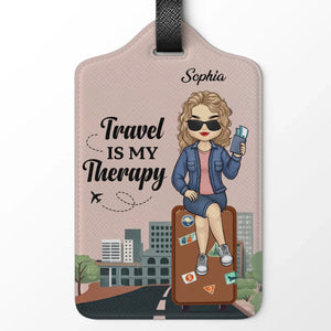 A Little Something To Make Traveling More Fun - Travel Personalized Custom Luggage Tag - Holiday Vacation Gift, Gift For Adventure Travel Lovers