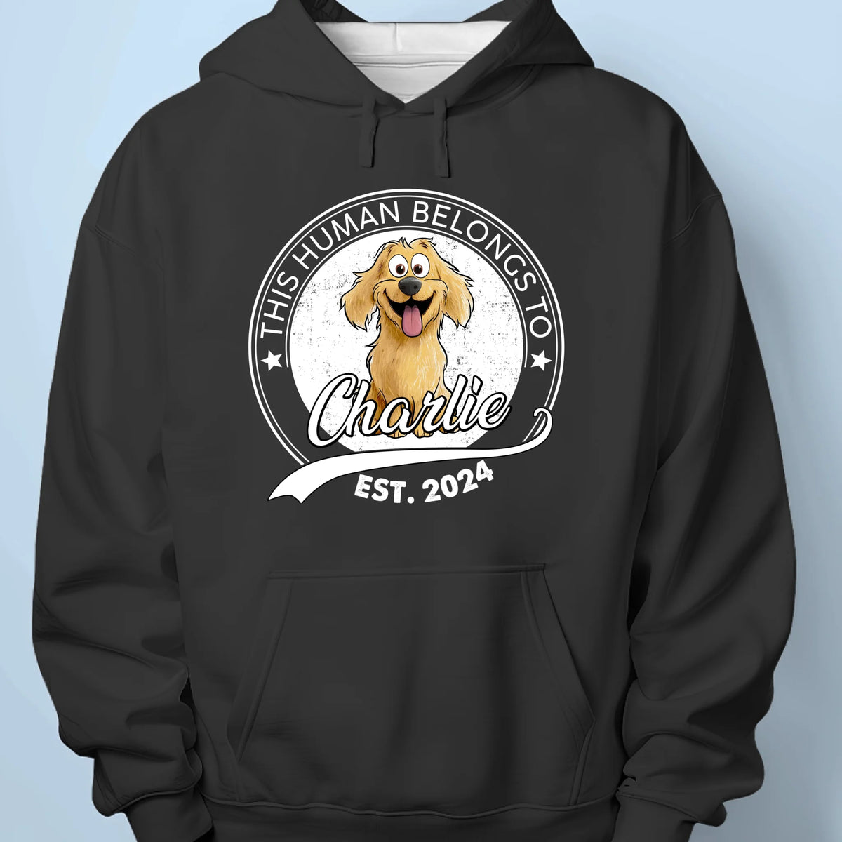 Belongs To My Pup - Dog Personalized Custom Unisex T-shirt, Premium T-shirt, Hoodie - Gift For Pet Owners, Pet Lovers