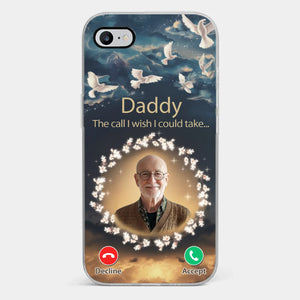 Custom Photo Because Every Memory Deserves A Special Place - Memorial Personalized Custom Clear Phone Case - Sympathy Gift For Family Members