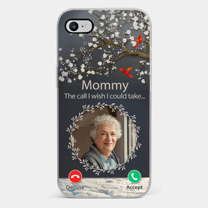 Custom Photo A Personalized Gesture That Brings Comfort And Peace - Memorial Personalized Custom Clear Phone Case - Sympathy Gift For Family Members