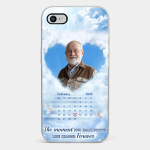 Custom Photo We Carry You With Us Always - Memorial Personalized Custom Clear Phone Case - Sympathy Gift For Family Members