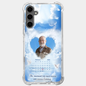 Custom Photo We Carry You With Us Always - Memorial Personalized Custom Clear Phone Case - Sympathy Gift For Family Members