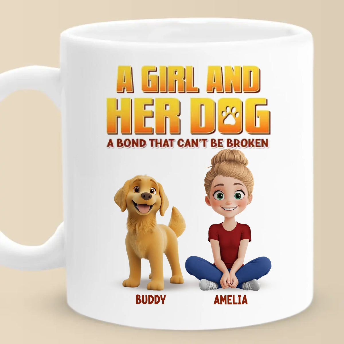 Happiness Is Being A Pet Parent - Dog Personalized Custom Mug - Gift For Pet Owners, Pet Lovers