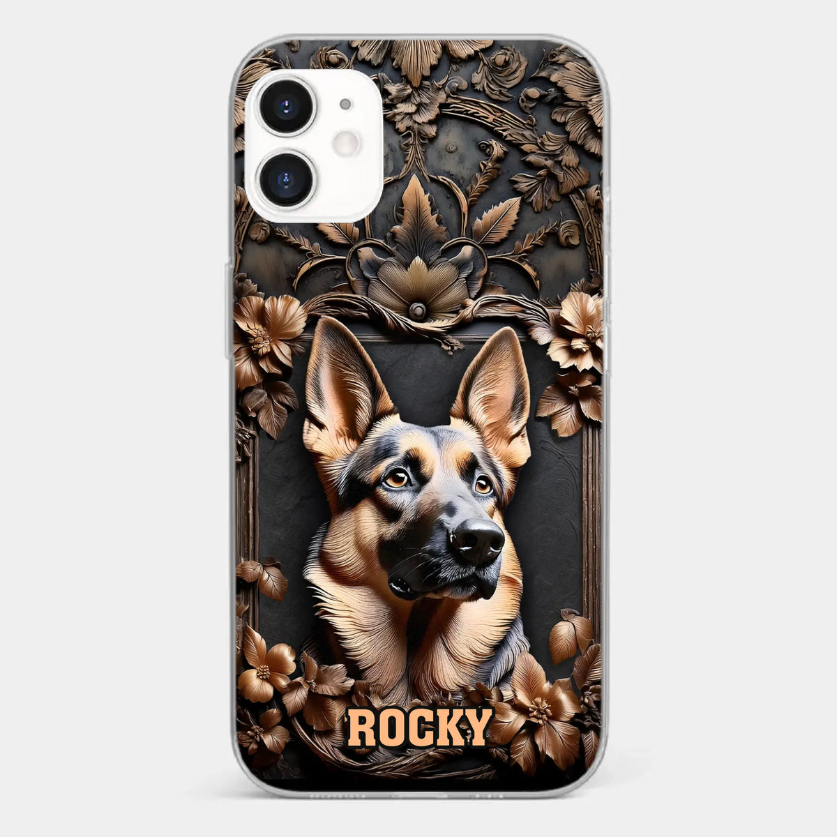 Pet Is Loyal Friend For Life - Dog Personalized Custom 3D Inflated Effect Printed Clear Phone Case - Gift For Pet Owners, Pet Lovers