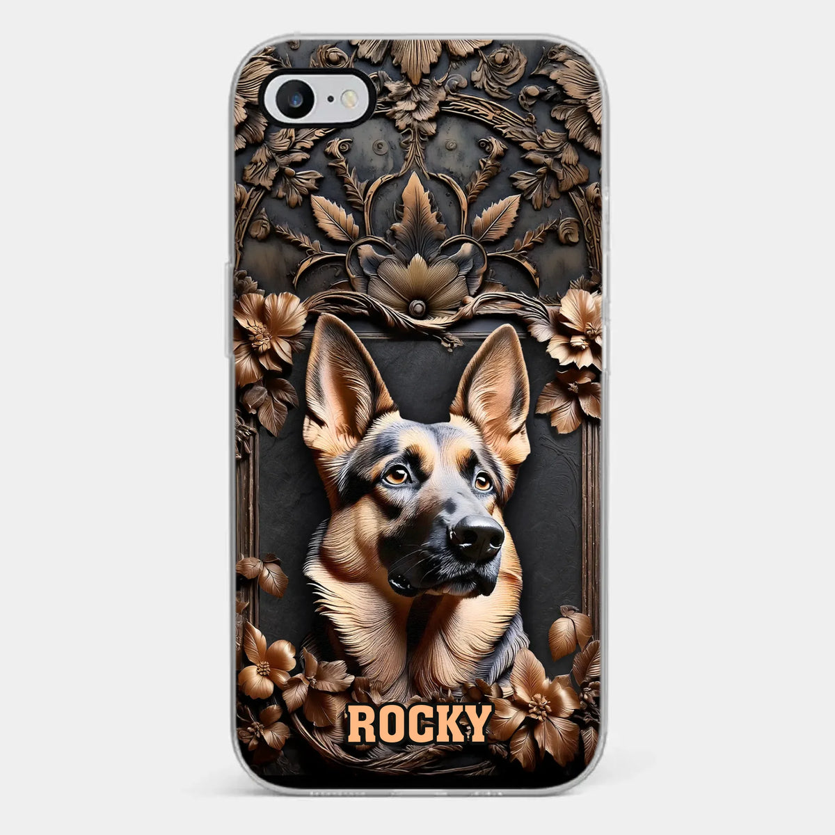 Pet Is Loyal Friend For Life - Dog Personalized Custom 3D Inflated Effect Printed Clear Phone Case - Gift For Pet Owners, Pet Lovers