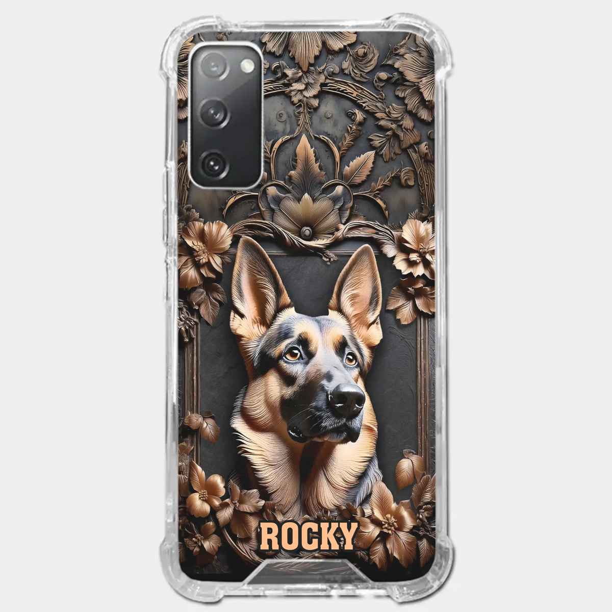 Pet Is Loyal Friend For Life - Dog Personalized Custom 3D Inflated Effect Printed Clear Phone Case - Gift For Pet Owners, Pet Lovers