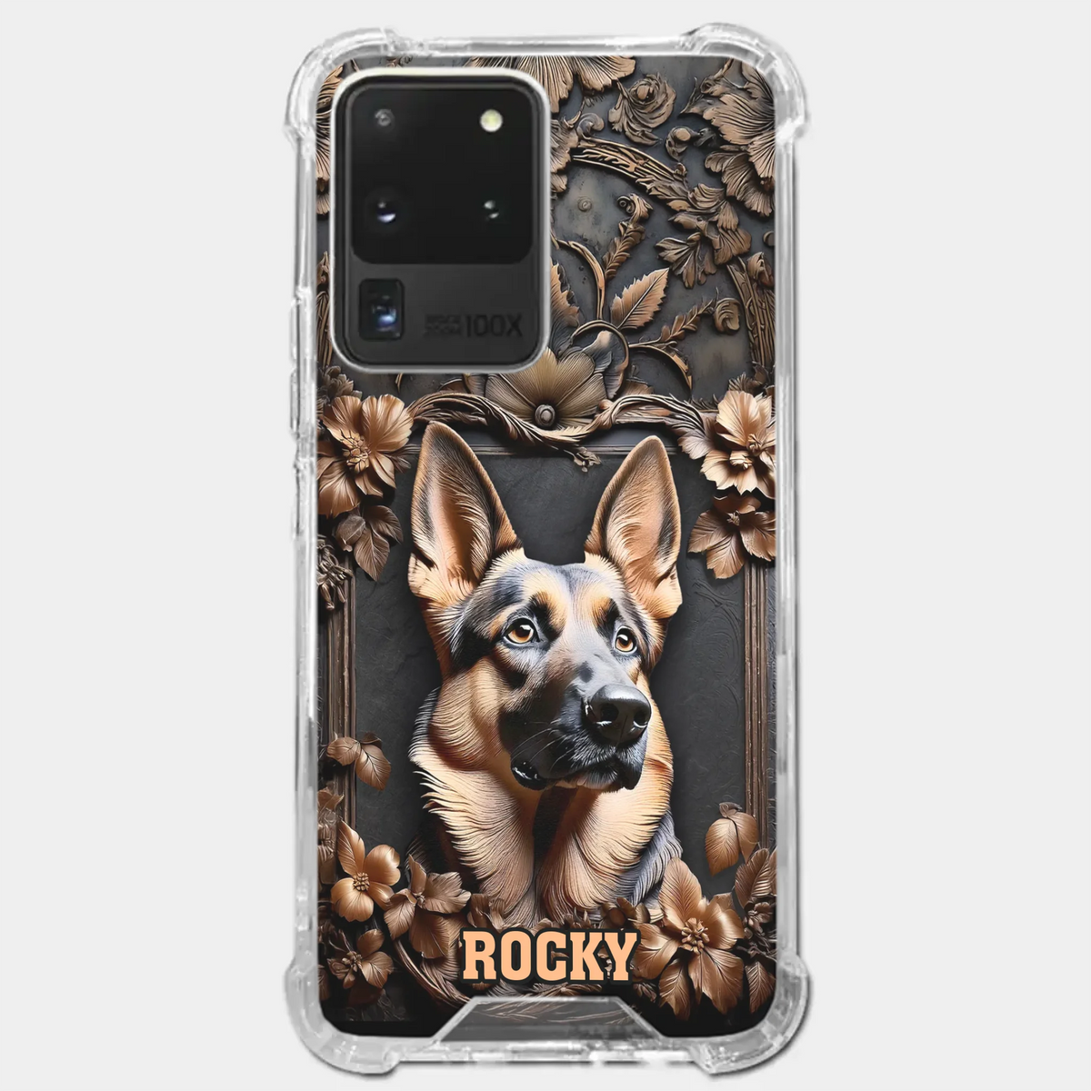 Pet Is Loyal Friend For Life - Dog Personalized Custom 3D Inflated Effect Printed Clear Phone Case - Gift For Pet Owners, Pet Lovers