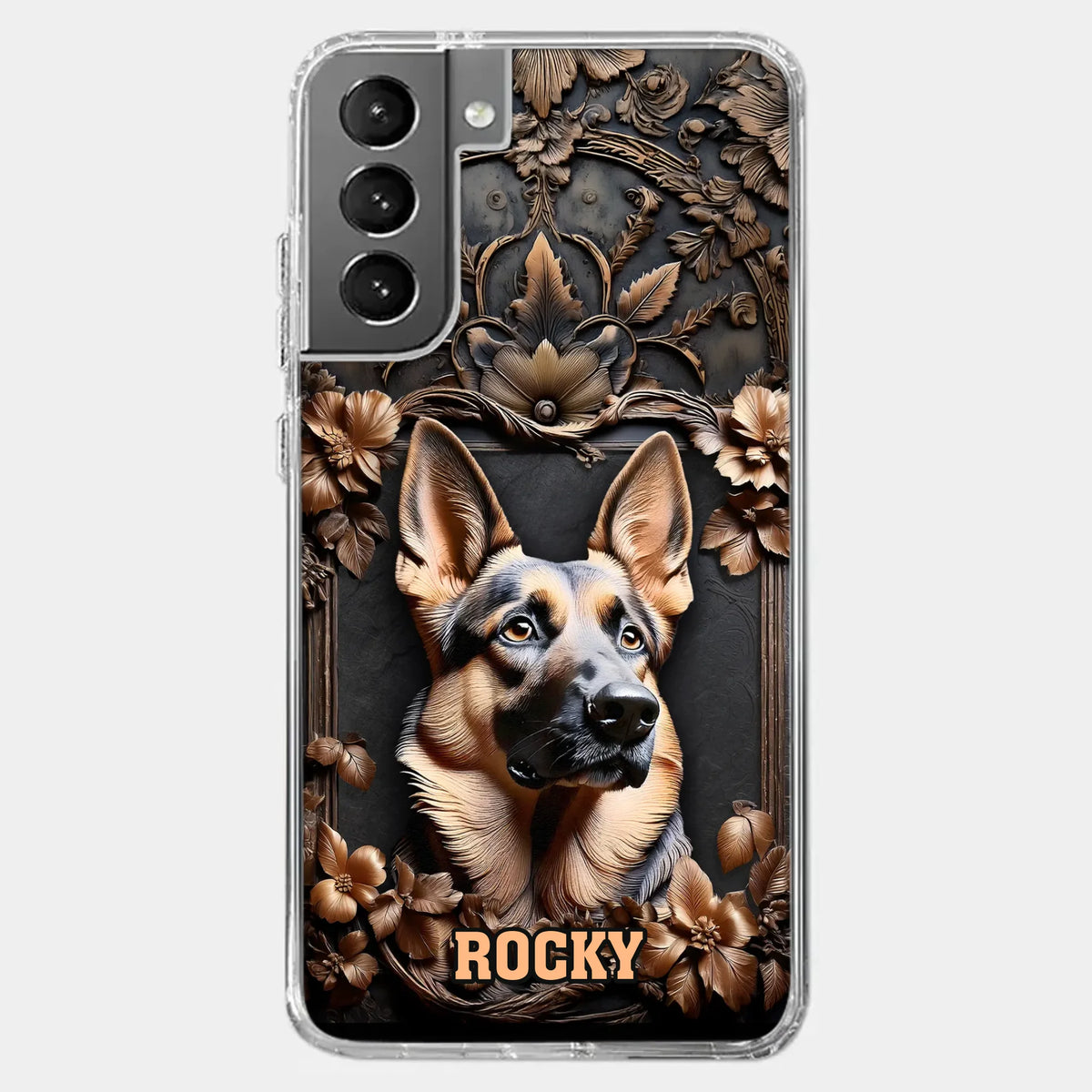 Pet Is Loyal Friend For Life - Dog Personalized Custom 3D Inflated Effect Printed Clear Phone Case - Gift For Pet Owners, Pet Lovers