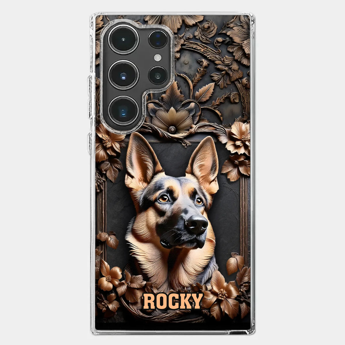 Pet Is Loyal Friend For Life - Dog Personalized Custom 3D Inflated Effect Printed Clear Phone Case - Gift For Pet Owners, Pet Lovers