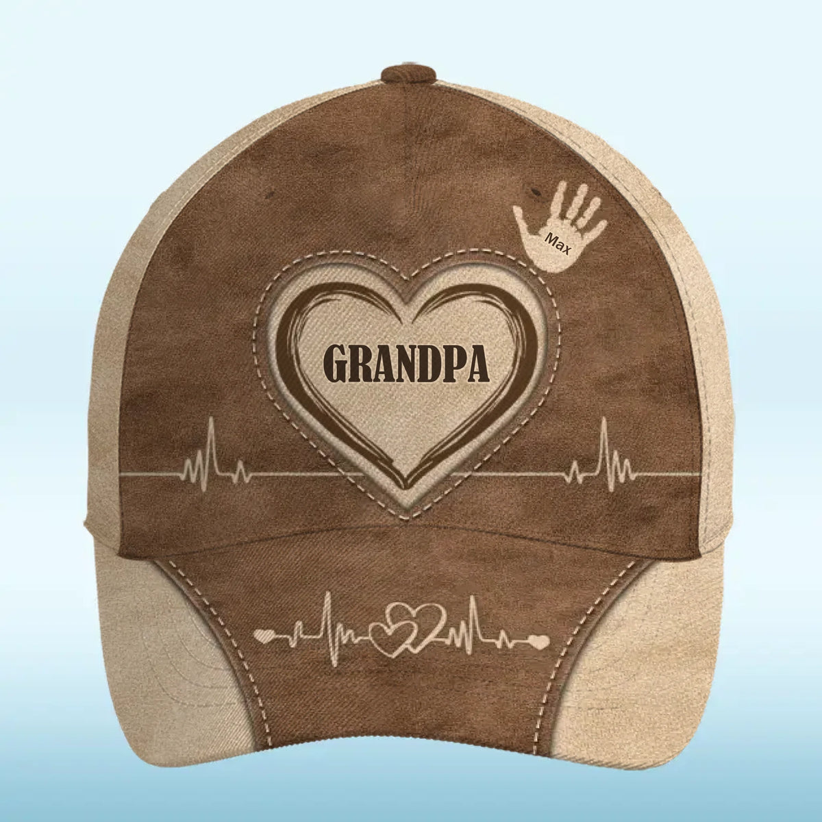 Love Binds Us Together - Family Personalized Custom Hat, All Over Print Classic Cap - Gift For Family Members