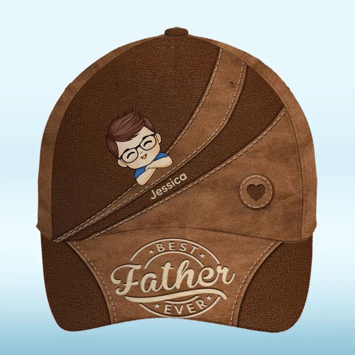 Forever Grateful, Always Loved - Family Personalized Custom Hat, All Over Print Classic Cap - Gift For Family Members