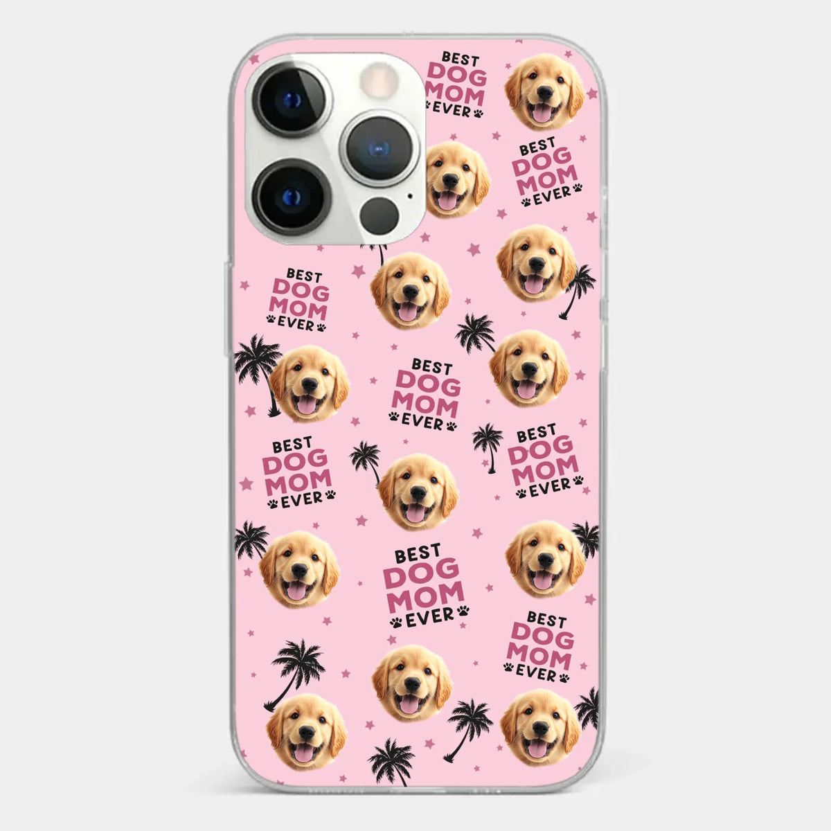 Custom Photo Best Pet Parents Ever - Dog & Cat Personalized Custom Clear Phone Case - Gift For Pet Owners, Pet Lovers