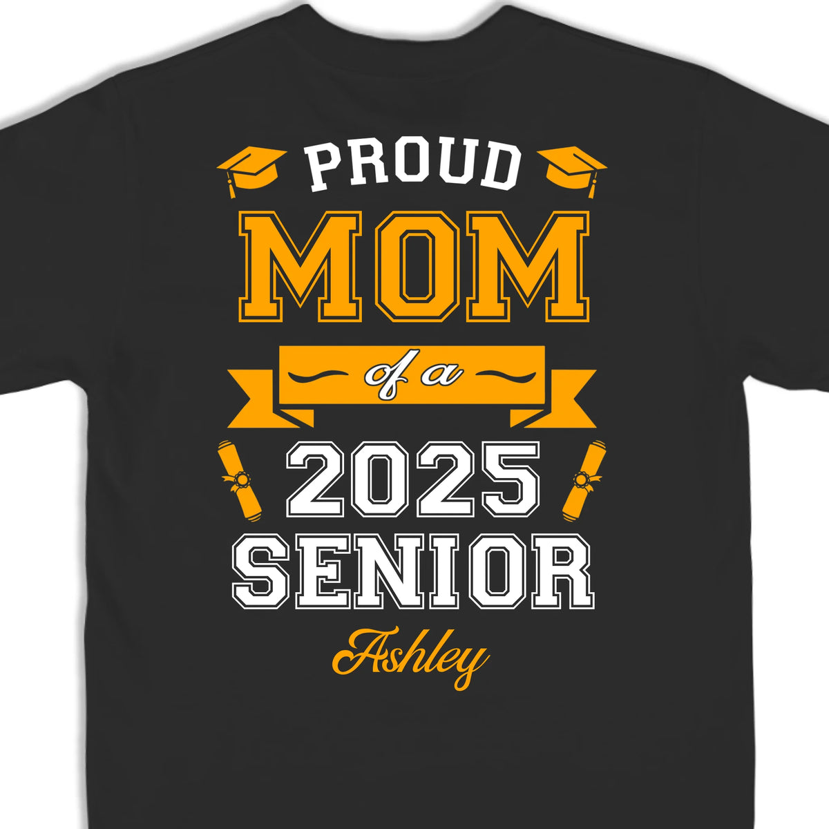 Proud Mom Of Amazing Children - Family Personalized Custom Back Printed Unisex T-shirt, Hoodie, Sweatshirt - Gift For Family Members