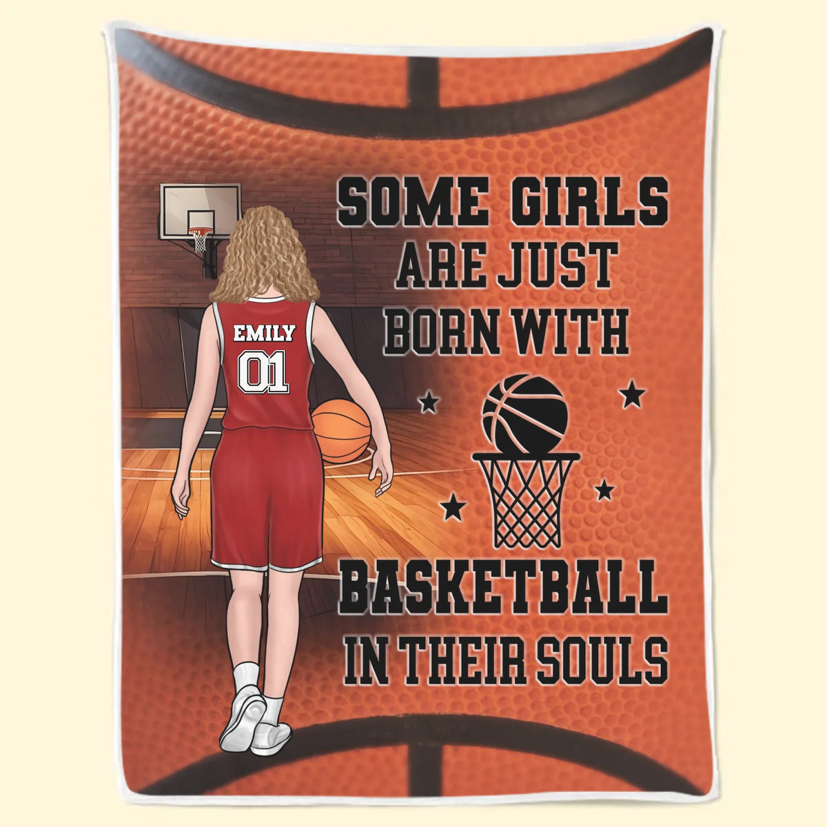 Born To Ball, Built To Win - Personalized Custom Blanket - Gift For Sport Lovers, Sport Players
