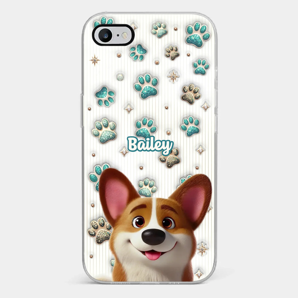 Where There’s A Dog, There’s A Way - Dog Personalized Custom 3D Inflated Effect Printed Clear Phone Case - Gift For Pet Owners, Pet Lover