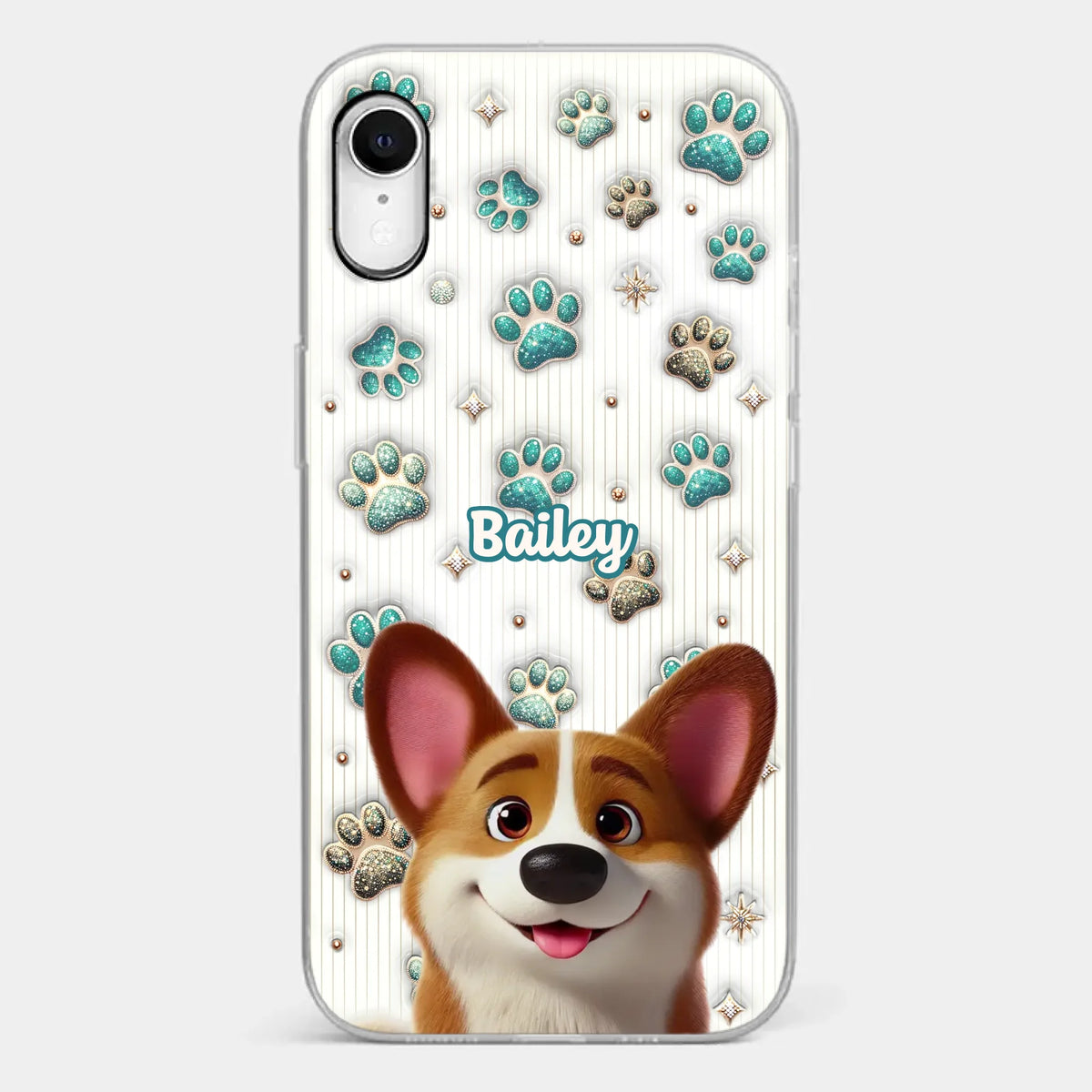 Where There’s A Dog, There’s A Way - Dog Personalized Custom 3D Inflated Effect Printed Clear Phone Case - Gift For Pet Owners, Pet Lover