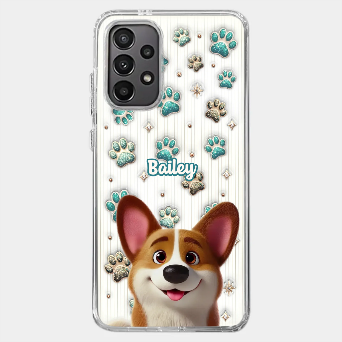 Where There’s A Dog, There’s A Way - Dog Personalized Custom 3D Inflated Effect Printed Clear Phone Case - Gift For Pet Owners, Pet Lover