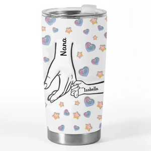 Together Always, No Matter What - Family Personalized Custom 3D Inflated Effect Printed Tumbler - Mother's Day, Gift For Mom, Grandma