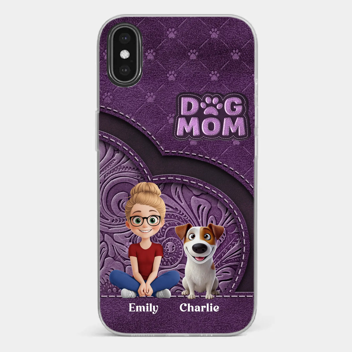 Love, Your Loyal Snack Beggars - Dog Personalized Custom Clear Phone Case - Gift For Pet Owners, Pet Lovers