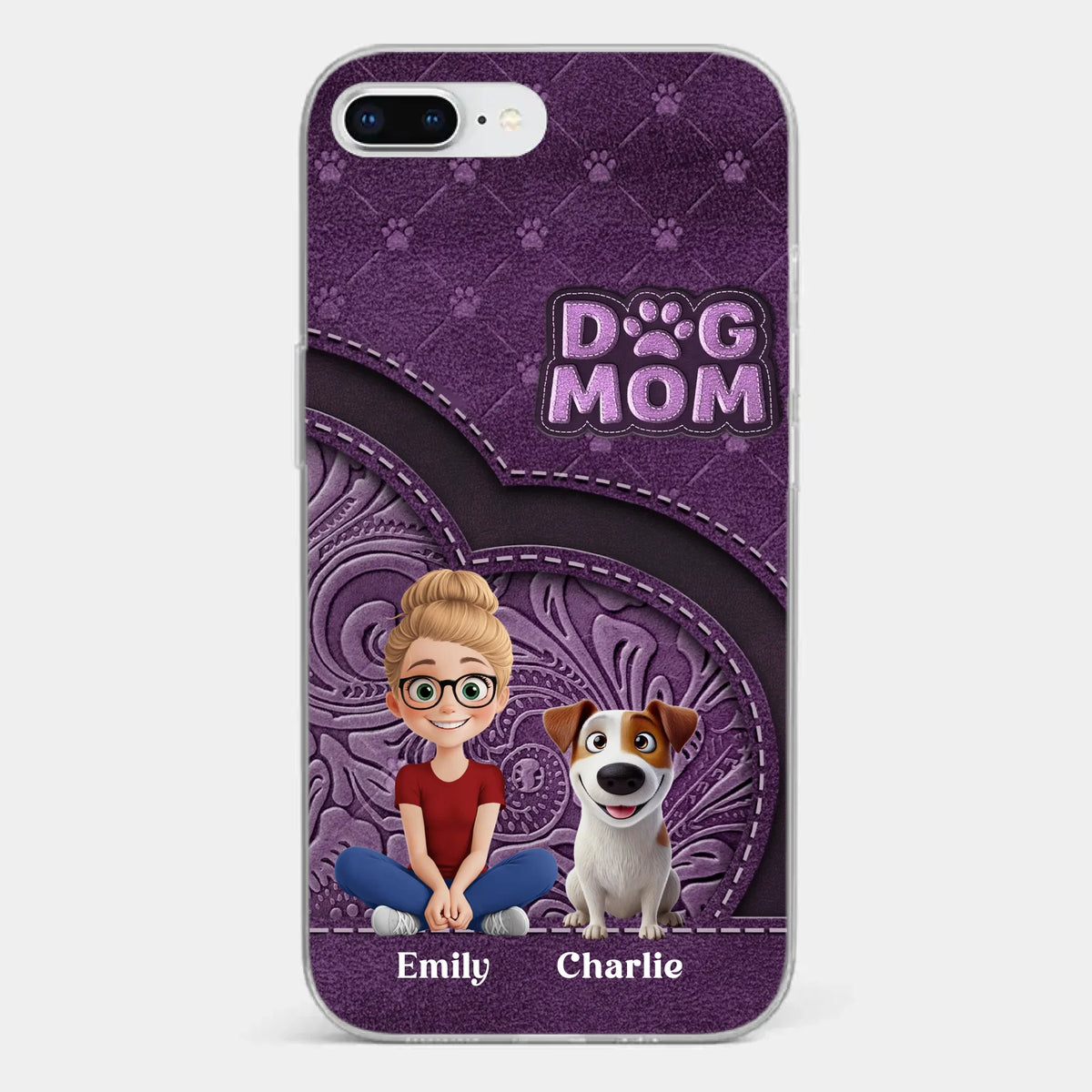 Love, Your Loyal Snack Beggars - Dog Personalized Custom Clear Phone Case - Gift For Pet Owners, Pet Lovers