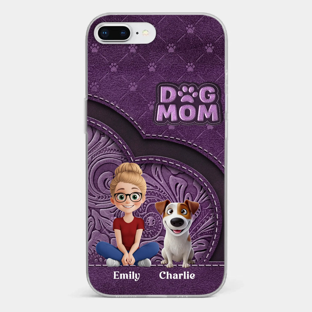 Love, Your Loyal Snack Beggars - Dog Personalized Custom Clear Phone Case - Gift For Pet Owners, Pet Lovers