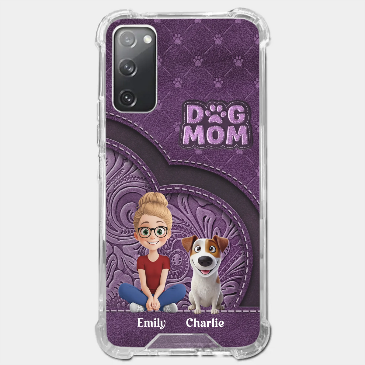 Love, Your Loyal Snack Beggars - Dog Personalized Custom Clear Phone Case - Gift For Pet Owners, Pet Lovers