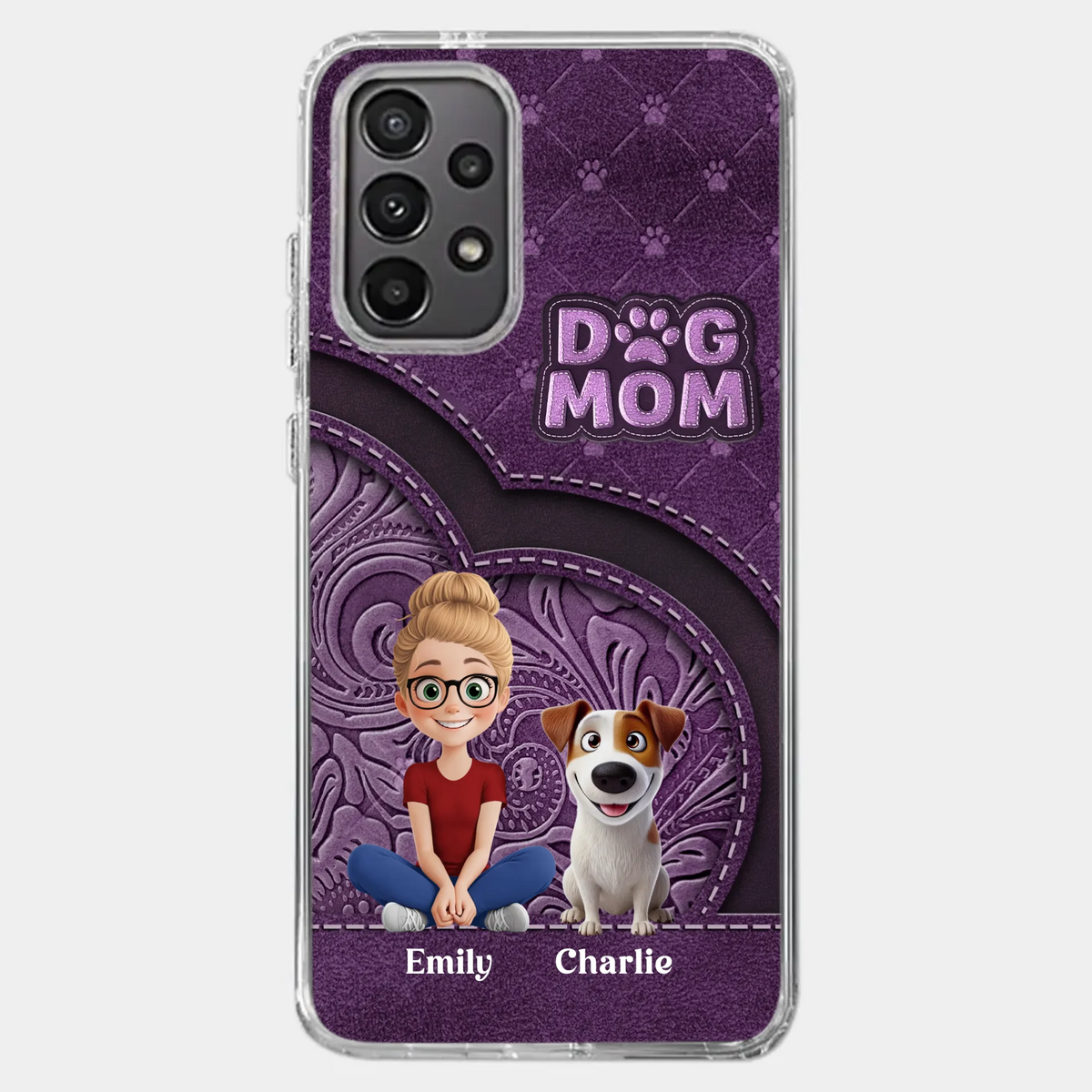 Love, Your Loyal Snack Beggars - Dog Personalized Custom Clear Phone Case - Gift For Pet Owners, Pet Lovers