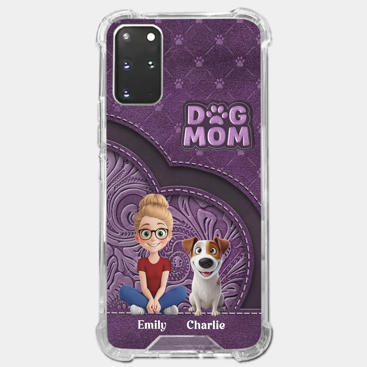 Love, Your Loyal Snack Beggars - Dog Personalized Custom Clear Phone Case - Gift For Pet Owners, Pet Lovers