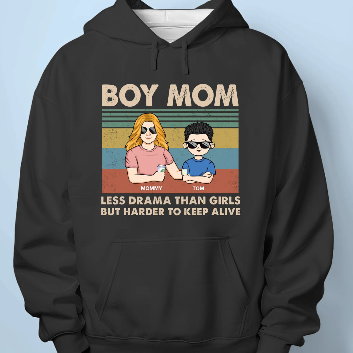 Chaos Coordinator - Family Personalized Custom Unisex T-shirt, Premium T-shirt, Hoodie - Mother's Day, Gift For Mom