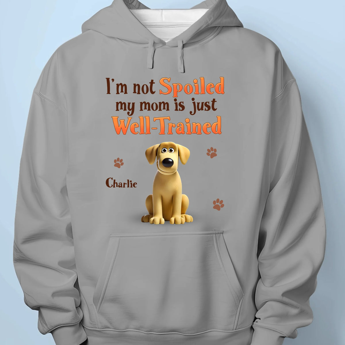 Good Pup, Better-Trained Mom - Dog Personalized Custom Unisex T-shirt, Premium T-shirt, Hoodie - Gift For Pet Owners, Pet Lovers