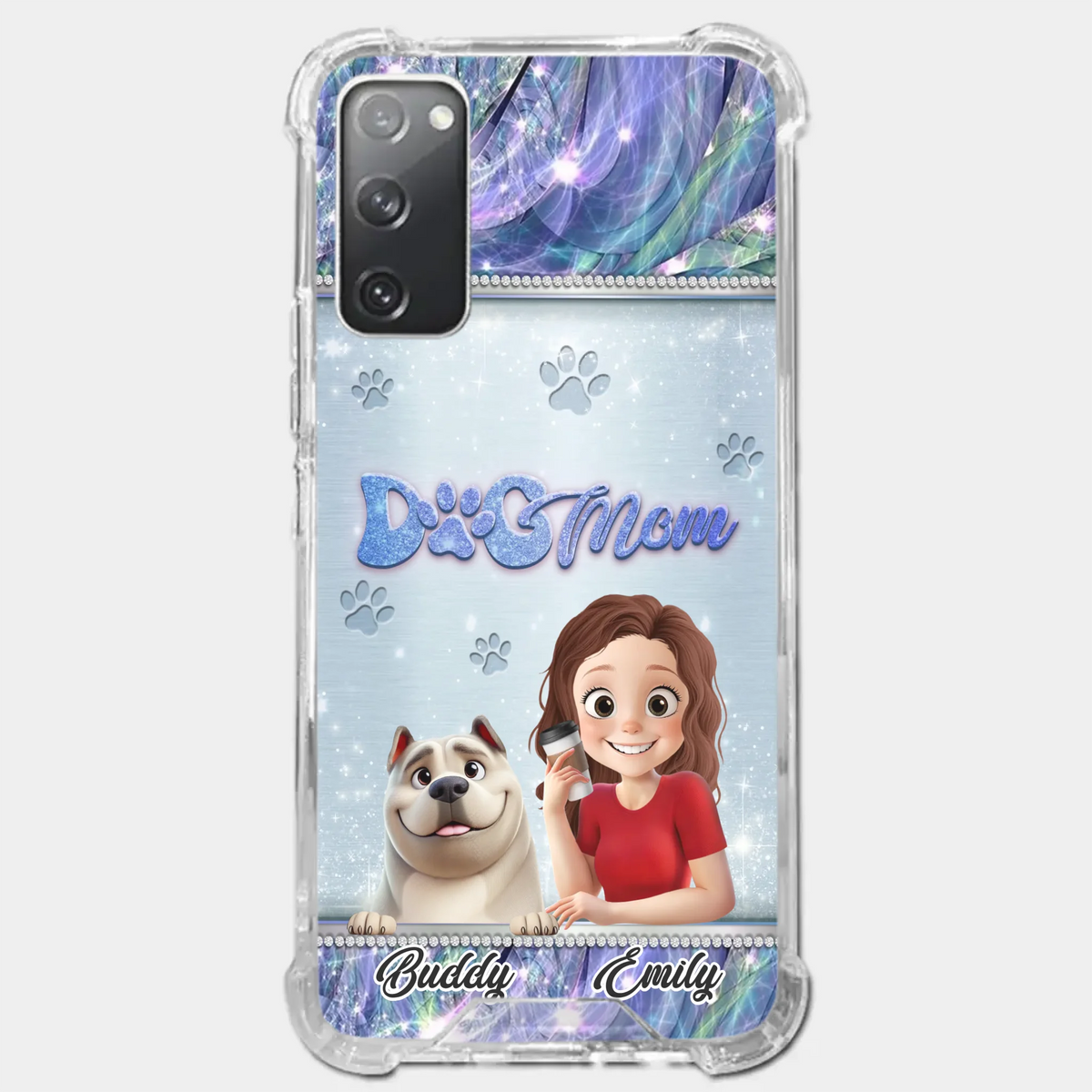 Forever My Best Friend - Dog Personalized Custom Clear Phone Case - Gift For Pet Owners, Pet Lovers