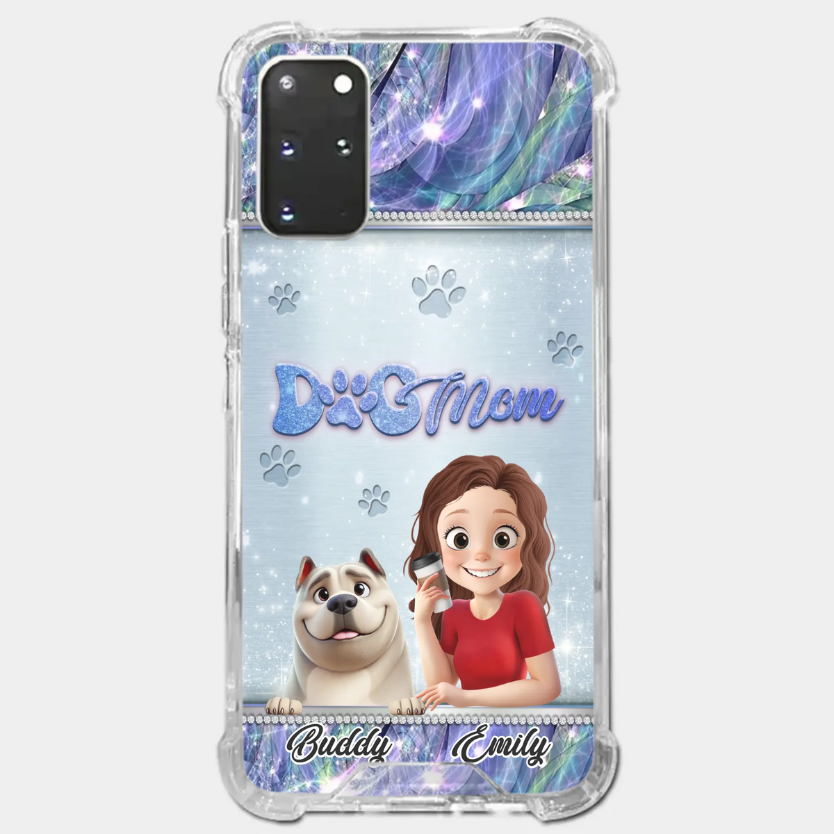 Forever My Best Friend - Dog Personalized Custom Clear Phone Case - Gift For Pet Owners, Pet Lovers