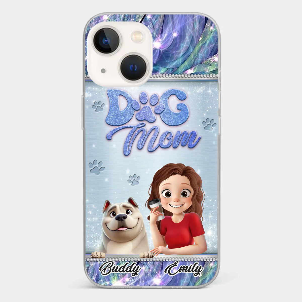 Forever My Best Friend - Dog Personalized Custom Clear Phone Case - Gift For Pet Owners, Pet Lovers