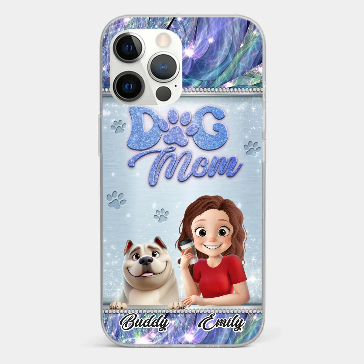 Forever My Best Friend - Dog Personalized Custom Clear Phone Case - Gift For Pet Owners, Pet Lovers