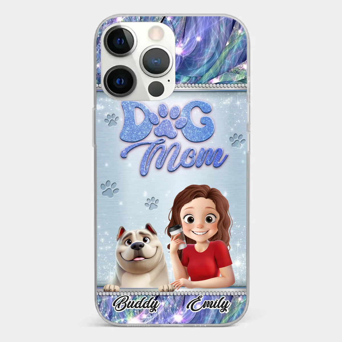 Forever My Best Friend - Dog Personalized Custom Clear Phone Case - Gift For Pet Owners, Pet Lovers
