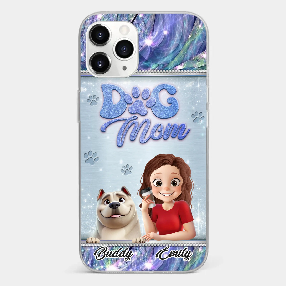 Forever My Best Friend - Dog Personalized Custom Clear Phone Case - Gift For Pet Owners, Pet Lovers