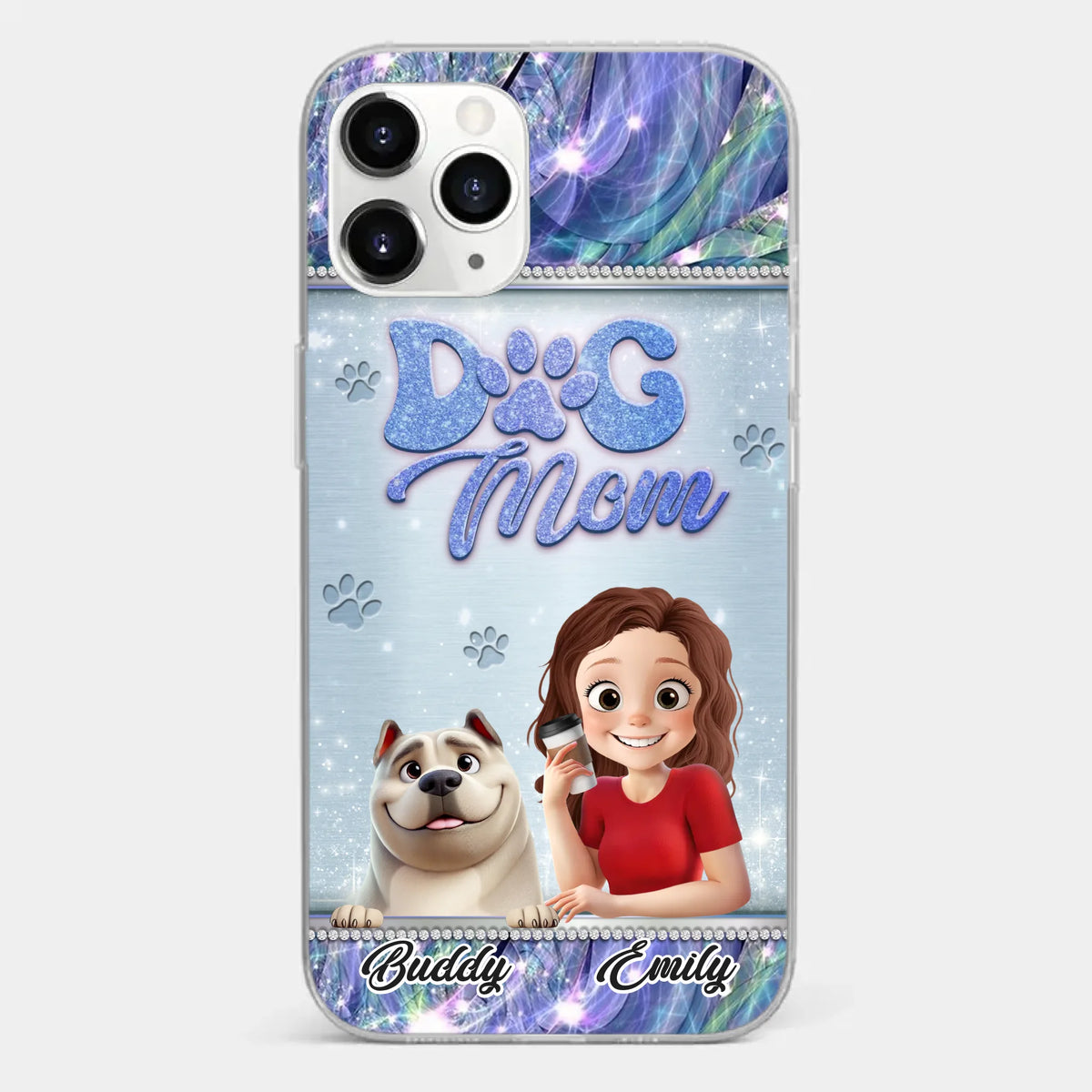 Forever My Best Friend - Dog Personalized Custom Clear Phone Case - Gift For Pet Owners, Pet Lovers