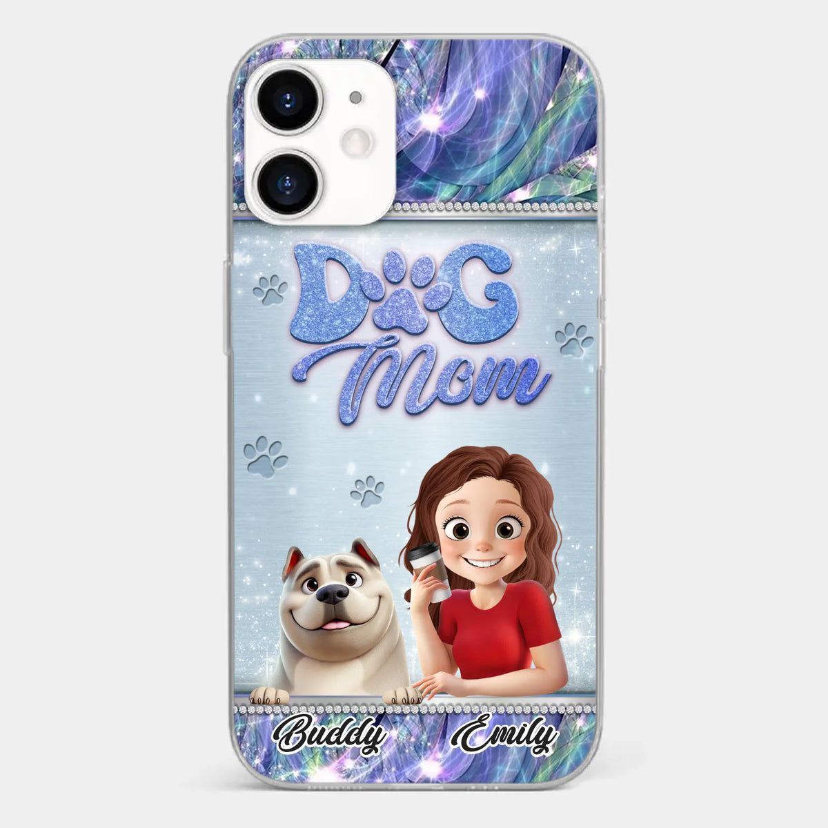 Forever My Best Friend - Dog Personalized Custom Clear Phone Case - Gift For Pet Owners, Pet Lovers