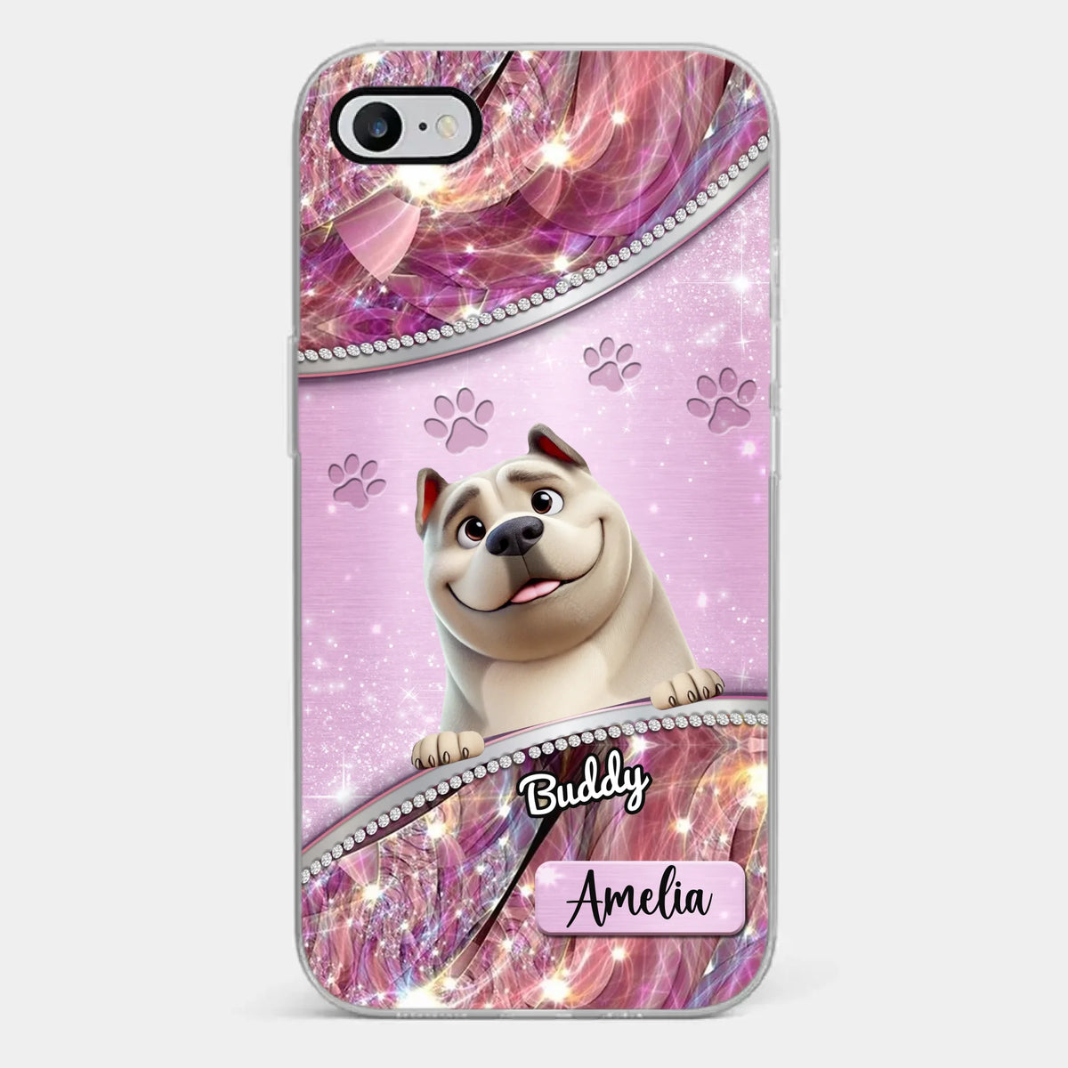 Dog Mom’s Favorite Companion - Dog Personalized Custom Clear Phone Case - Gift For Pet Owners, Pet Lovers
