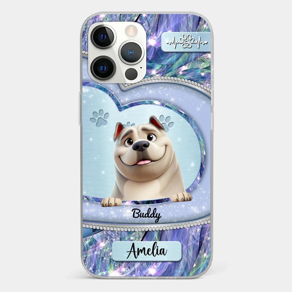 Life Is Better With A Dog - Dog Personalized Custom Clear Phone Case - Gift For Pet Owners, Pet Lovers